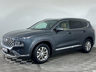 2021 Hyundai Santa Fe IV Рестайлинг, зелёный, 3050000 рублей, вид 1