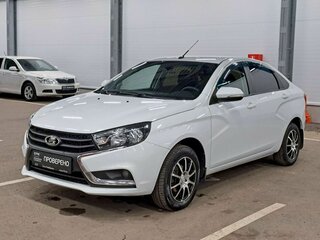 2020 Lada (ВАЗ) Vesta I, белый, 990000 рублей, вид 1