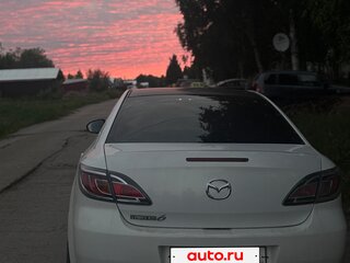 2010 Mazda 6 II (GH) Рестайлинг, белый, 620000 рублей, вид 4