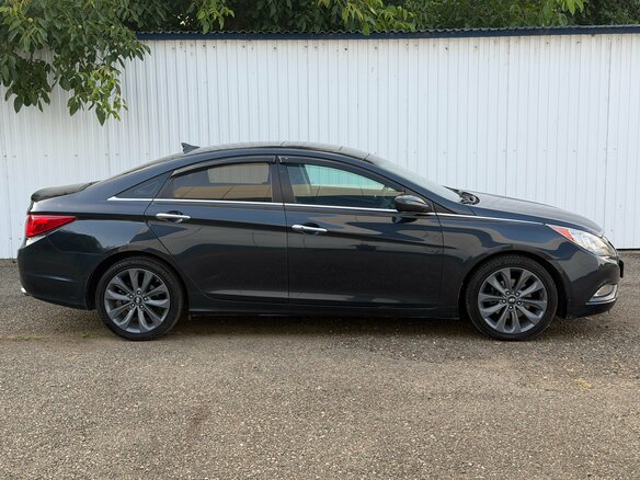 2011 Hyundai Sonata VI (YF), синий, 1110000 рублей - вид 1