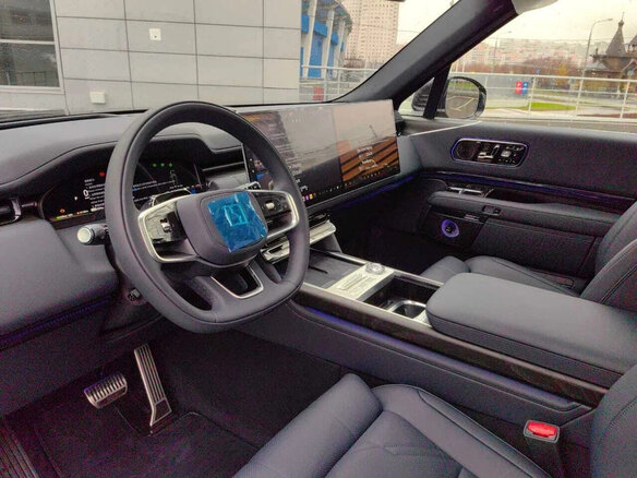 2026 Zeekr 9X 70 kWh, чёрный - вид 15