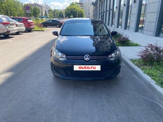 2013 Volkswagen Polo V, чёрный, 720000 рублей, вид 2