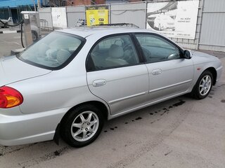 2008 Kia Spectra I Рестайлинг 2, серебристый, 400000 рублей, вид 4