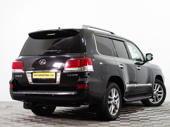 2013 Lexus LX 570 III Рестайлинг, чёрный - вид 5