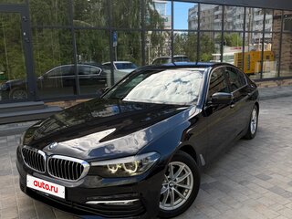2017 BMW 5 серии 520d VII (G30/G31/G38), чёрный, 3600000 рублей, вид 1