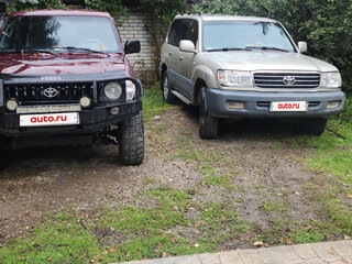 1997 Toyota Land Cruiser Prado 90 Series, красный, 790000 рублей, вид 1