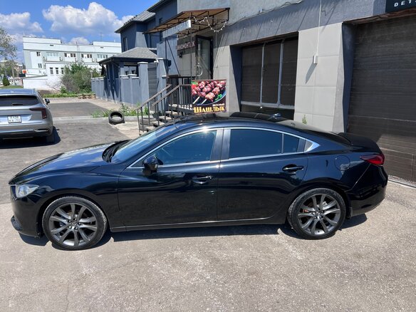 2015 Mazda 6 III (GJ) Рестайлинг, чёрный, 1650000 рублей - вид 4