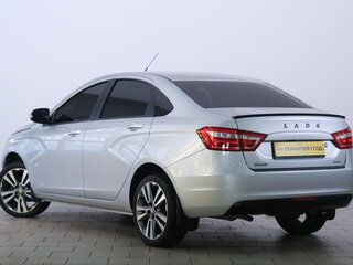 2017 Lada (ВАЗ) Vesta I, серебристый, 779000 рублей, вид 4