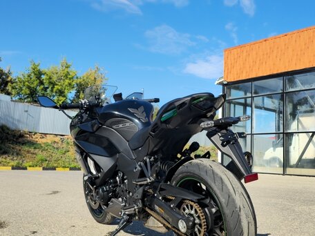 2023 Kawasaki Z 1000SX, зелёный, 1300000 рублей, вид 4