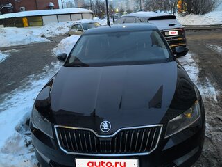 2016 Skoda Superb III, чёрный, 1800000 рублей, вид 1