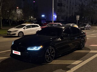2021 BMW 5 серии 530i xDrive VII (G30/G31/G38) Рестайлинг, чёрный, 5100000 рублей, вид 1