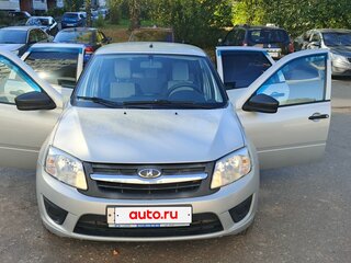 2015 Lada (ВАЗ) Granta I, серебристый, 550000 рублей, вид 1