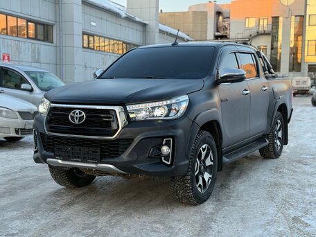 2018 Toyota Hilux VIII, чёрный, 3600000 рублей, вид 5