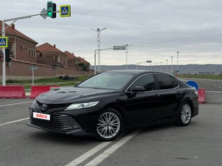 2018 Toyota Camry VIII (XV70), чёрный, 2280000 рублей, вид 1