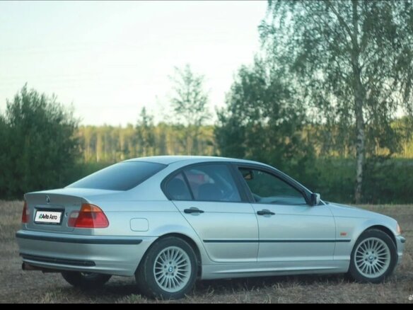 2001 BMW 3 серии 316i IV (E46), серебристый, 520000 рублей - вид 5