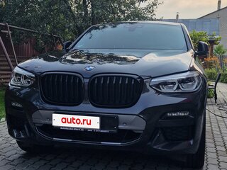 2021 BMW X4 30d II (G02), чёрный, 4100000 рублей, вид 2