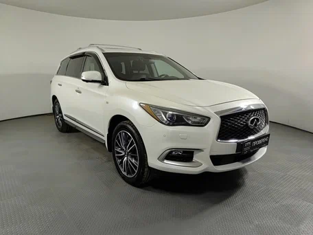 2018 Infiniti QX60 I Рестайлинг, белый, 1823400 рублей, вид 3