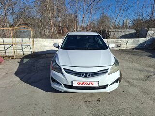 2016 Hyundai Solaris I Рестайлинг, белый, 550000 рублей, вид 1