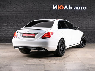 2017 Mercedes-Benz C-Класс 180 9G-TRONIC IV (W205), белый, 2000000 рублей, вид 4