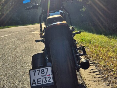 2019 Harley-Davidson Fat Bob, чёрный, 1600000 рублей, вид 5