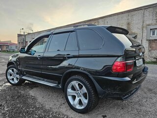2004 BMW X5 4.4i I (E53) Рестайлинг, чёрный, 870000 рублей, вид 4