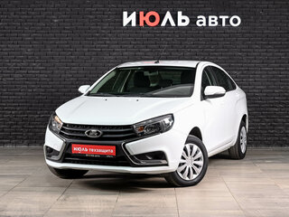 2019 Lada (ВАЗ) Vesta I, белый, 830000 рублей, вид 1