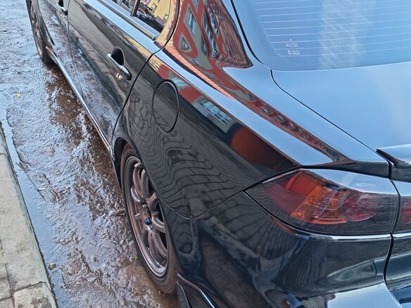 2008 Mitsubishi Lancer X, чёрный, 1150000 рублей - вид 12