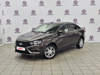 2016 Lada (ВАЗ) Vesta I, коричневый, 598000 рублей, вид 1