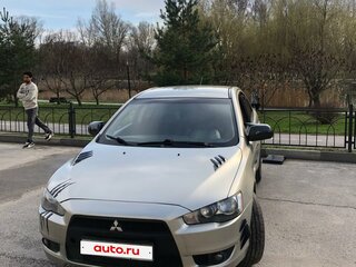 2007 Mitsubishi Lancer X, бежевый, 490000 рублей, вид 1