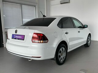 2019 Volkswagen Polo V Рестайлинг, белый, 1186000 рублей, вид 4