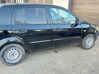 2003 Hyundai Getz I, чёрный, 205000 рублей, вид 2