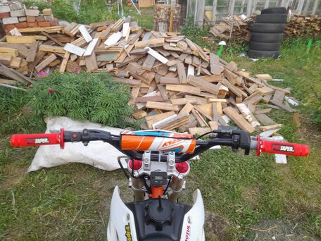 2020 Kayo Basic YX125, оранжевый, 60000 рублей, вид 5