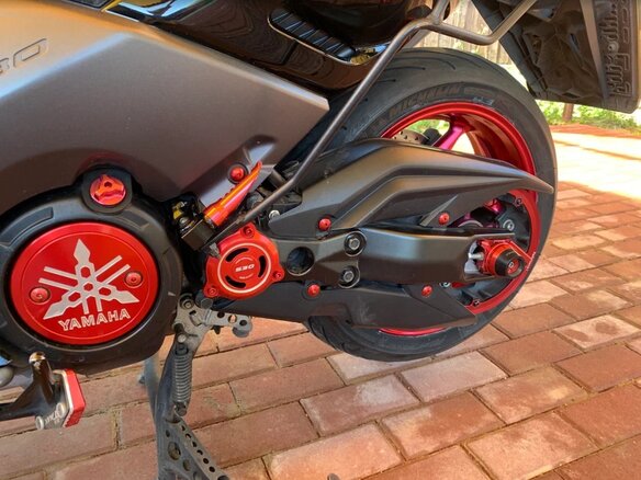 2012 Yamaha TMAX, чёрный, 520000 рублей - вид 19