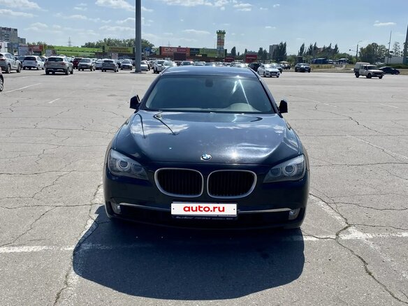 2011 BMW 7 серии 730d V (F01/F02/F04), чёрный, 1700000 рублей - вид 1