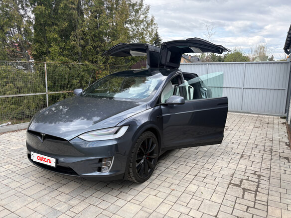 2019 Tesla Model X Long Range Plus I, серый, 4750000 рублей - вид 8