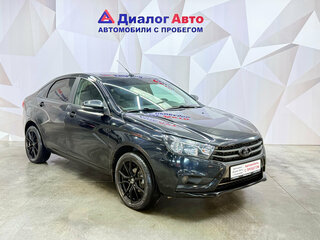 2021 Lada (ВАЗ) Vesta I, чёрный, 920000 рублей, вид 3