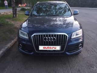 2014 Audi Q5 I (8R) Рестайлинг, синий, 1900000 рублей, вид 2