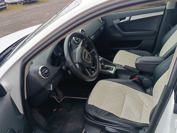 2012 Audi A3 II (8P) Рестайлинг 2, белый, 650000 рублей - вид 5