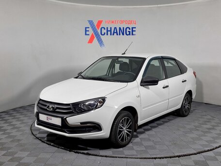 2019 Lada (ВАЗ) Granta I Рестайлинг, белый, 577000 рублей, вид 1