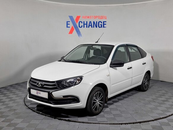 2019 Lada (ВАЗ) Granta I Рестайлинг, белый, 617000 рублей