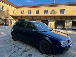 1999 Volkswagen Golf IV, синий, 300000 рублей, вид 5