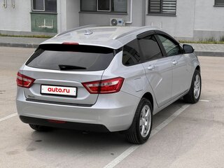 2018 Lada (ВАЗ) Vesta SW I, серебристый, 930000 рублей, вид 5