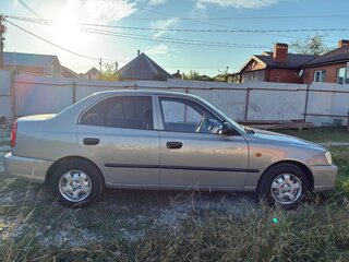2008 Hyundai Accent ТагАЗ II, бежевый, 330000 рублей, вид 2