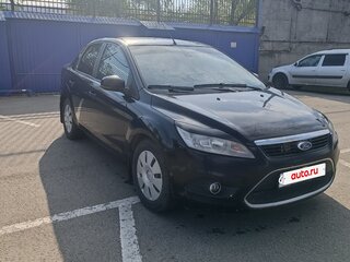 2008 Ford Focus II Рестайлинг, чёрный, 530000 рублей, вид 2