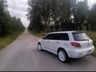 2002 Mitsubishi Airtrek I, белый, 555000 рублей, вид 4