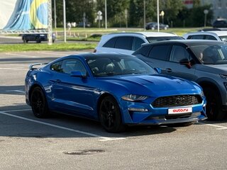 2018 Ford Mustang VI Рестайлинг, синий, 3100000 рублей, вид 2