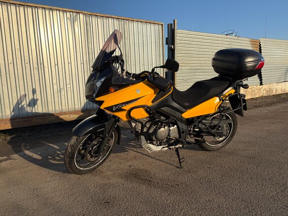 2007 Suzuki V-Strom DL 650, жёлтый, 400000 рублей