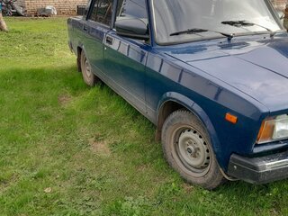 2008 Lada (ВАЗ) 2107, синий, 185000 рублей, вид 4