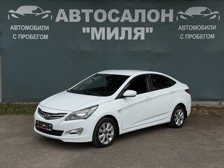 2016 Hyundai Solaris I Рестайлинг, белый, 830000 рублей, вид 1