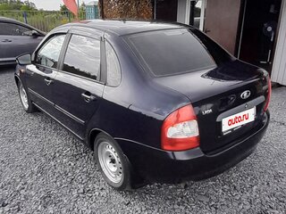 2008 Lada (ВАЗ) Kalina I, чёрный, 415000 рублей, вид 5